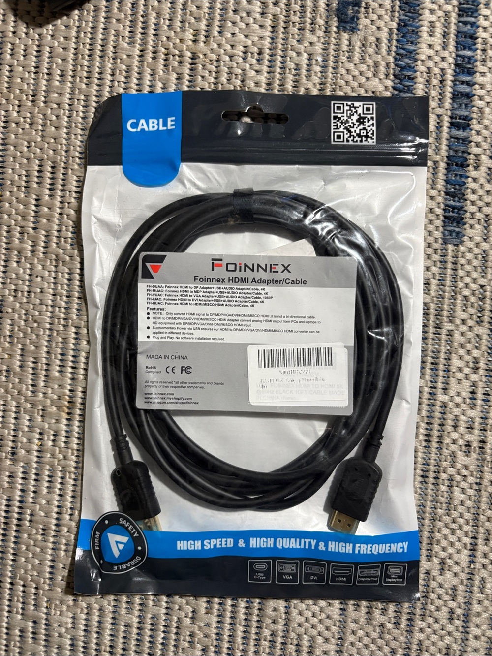 Foinnex HDMI Cable - Black